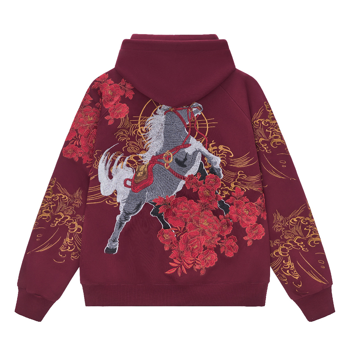 Streetwear Brand Of The Year - 2026 Hip-Hop Chinese-stijl hoogwaardige geborduurde 'Jaar
