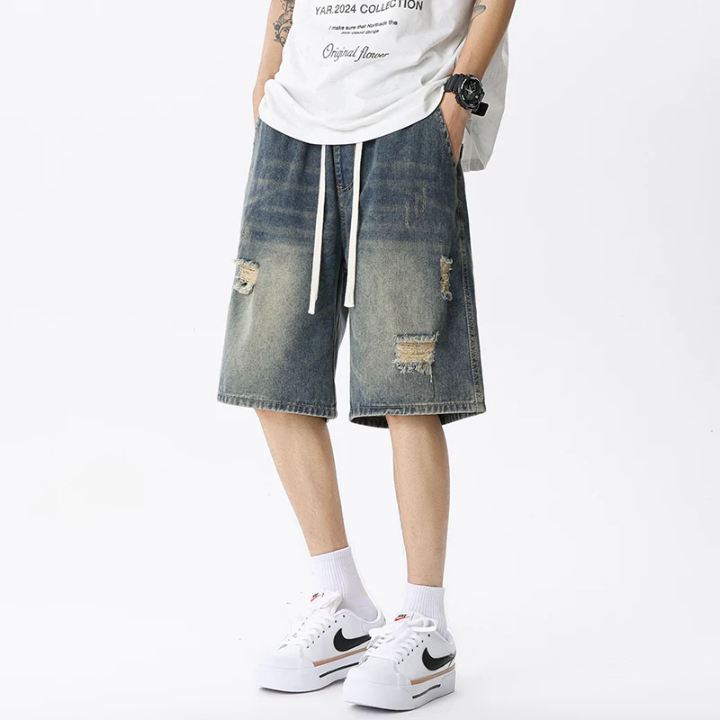 Zomer Dunne Denim Shorts Heren - Streetwear Brand Shorts recensie en prijs
