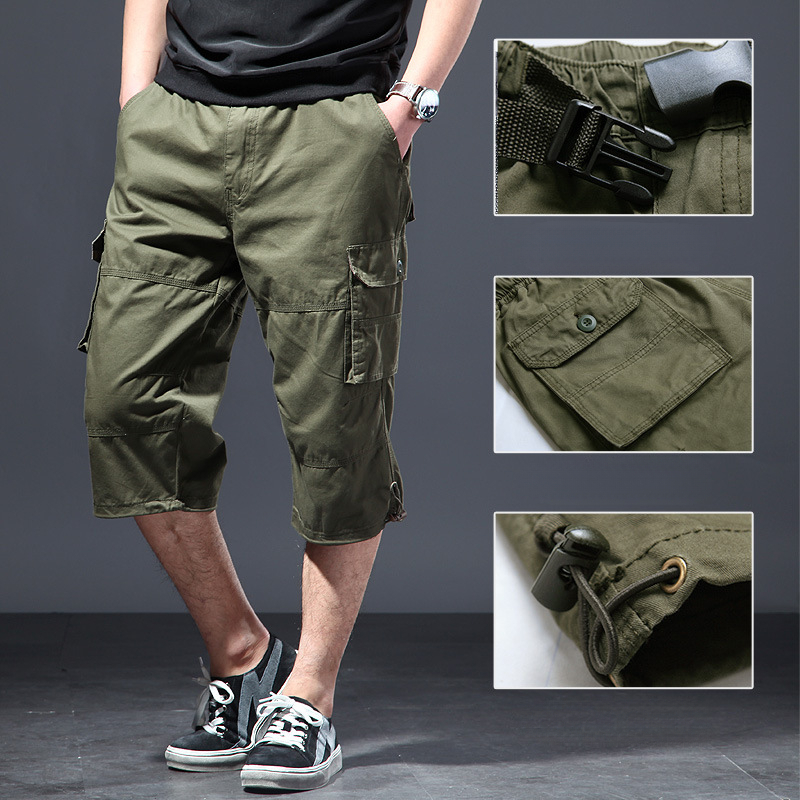 Herenshorts van katoen, 3/4 le - Streetwear Brand Shorts recensie en prijs