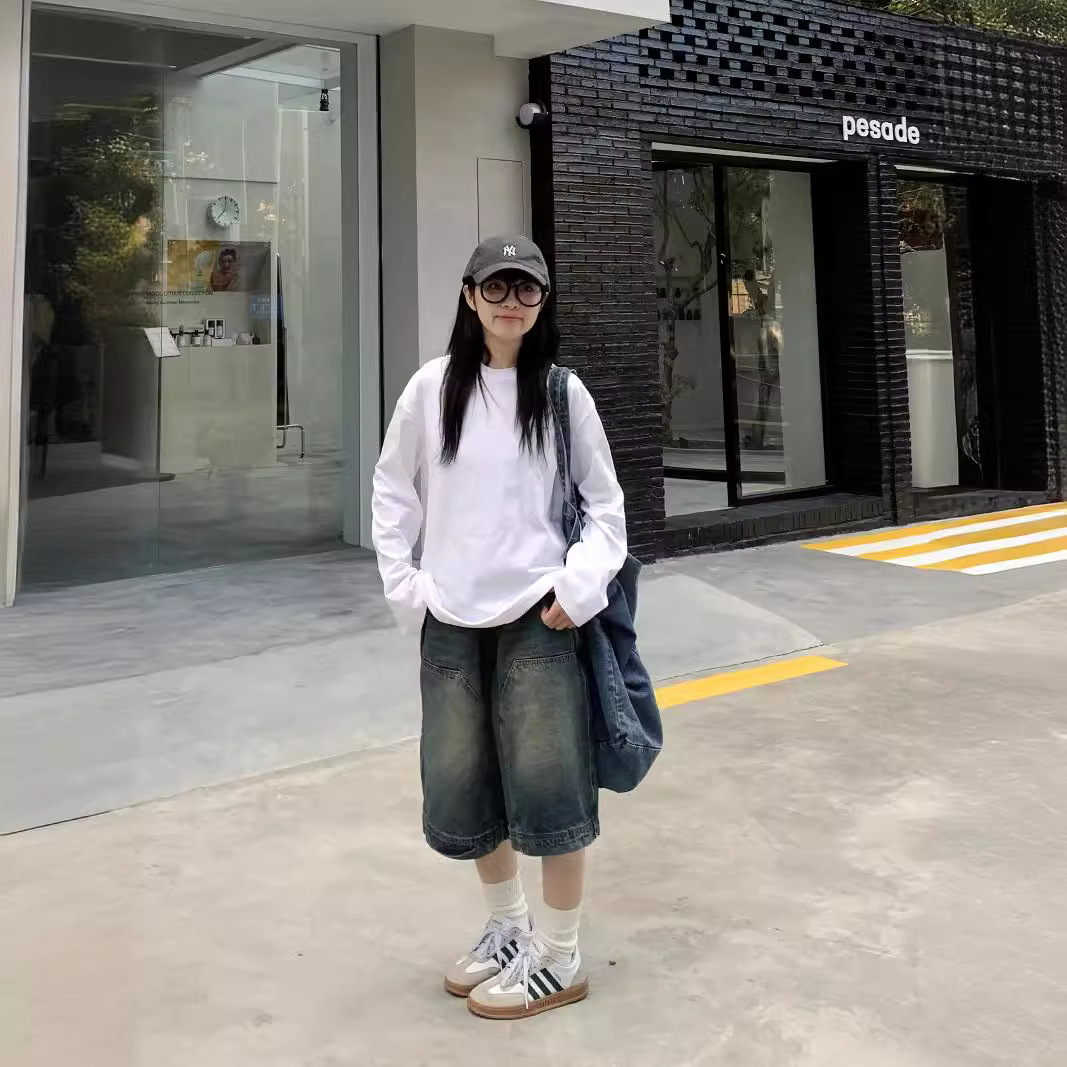 Vrouwen Y2K Vintage Baggy Jean - Streetwear Brand Shorts recensie en prijs