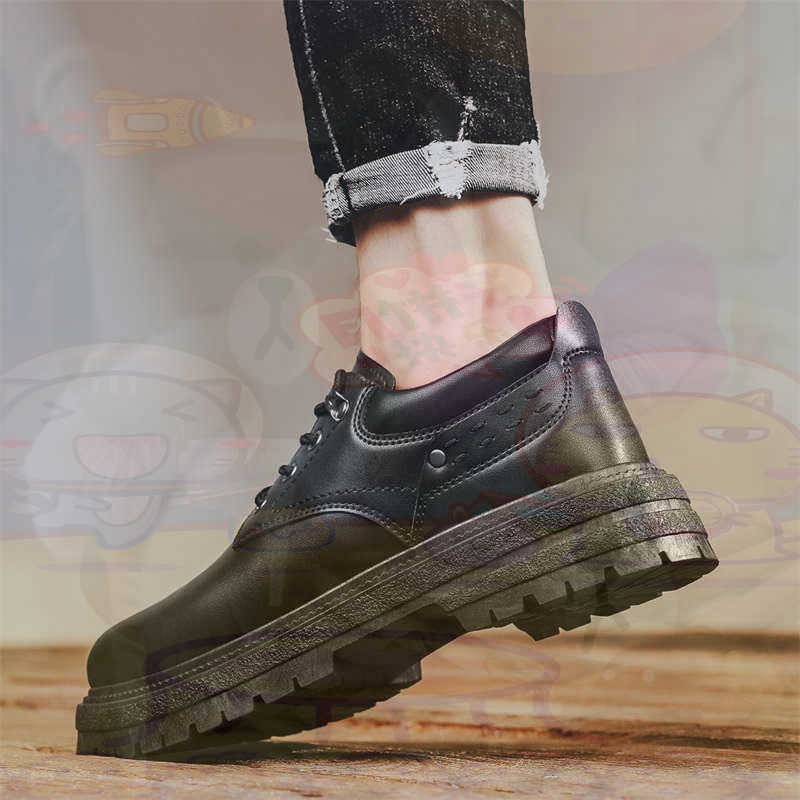 Donker natuurlijk leer Mode-sn - Streetwear Brand Store recensie en prijs