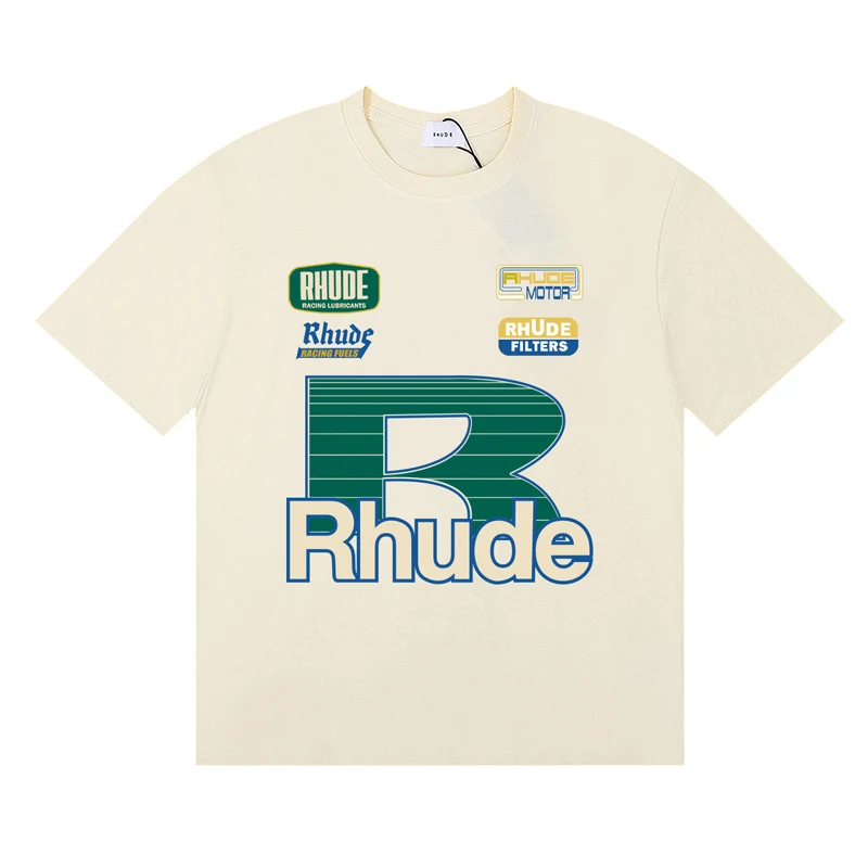 Streetwear merk Rhude T-shirt  - Streetwear Brand With A Logo recensie en prijs