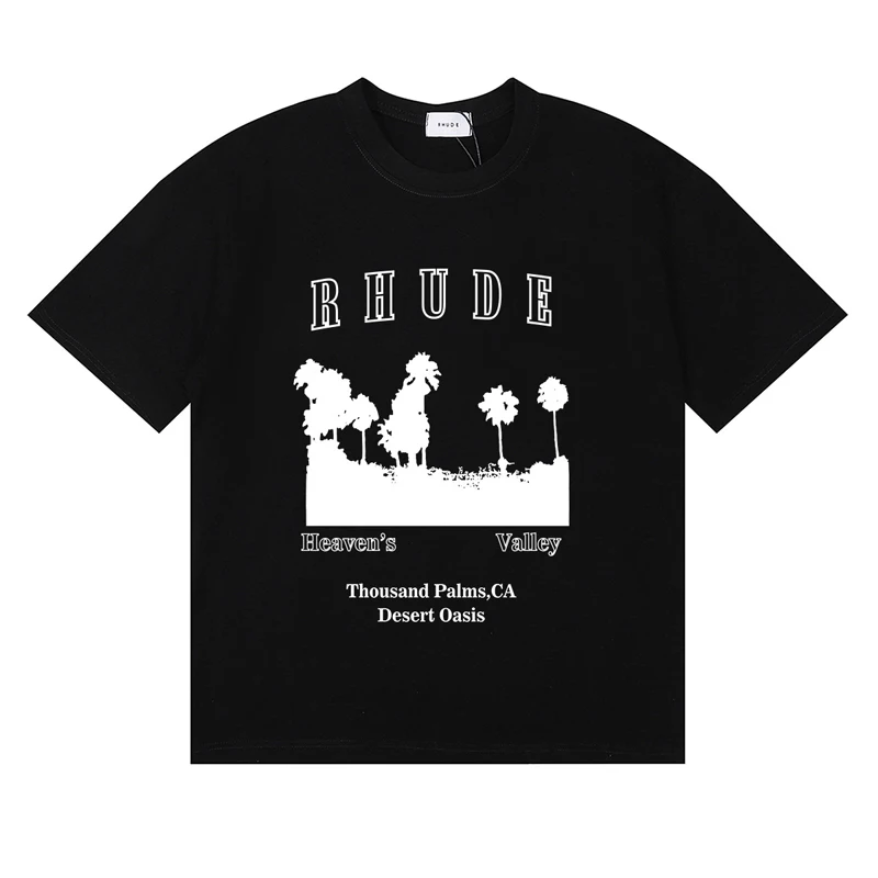 Streetwear merk Rhude T-shirt  - Streetwear Brand With A Logo recensie en prijs