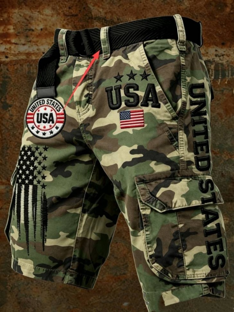 Heren Camo Cargo Shorts met Am - Corteiz Cargo Pant recensie en prijs