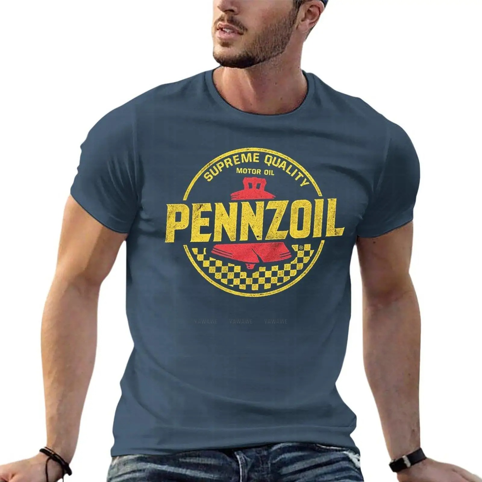 Distressed Pennzoil Motor Olie - Streetwear Brand With A Logo recensie en prijs